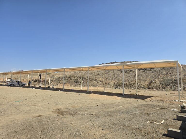 مظلات سيارات متحركة الرياض